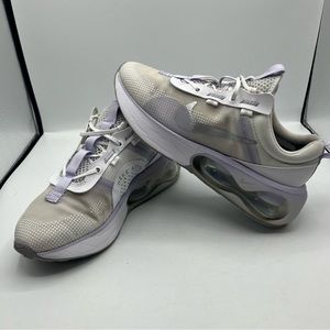 Nike Air Max 2021 Girls Running Shoes Size 6.5Y White Sneakers DA3199-100